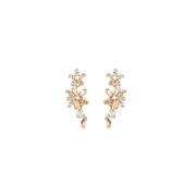 Gull Caroline Svedbom Melia Earrings Gold Crystal / Golden Shadow Ã_x0...