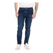 Mørk Jeans Plain Units Jacob 241 Bukse