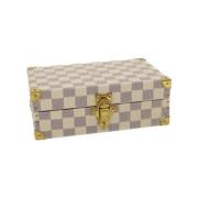 Pre-owned Hvitt lerret Louis Vuitton-sak