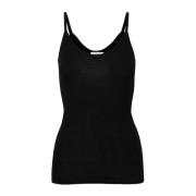 Sort Merino Singlet - Hverdagsfavoritt