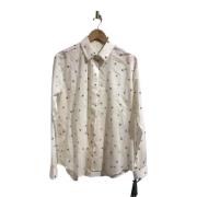 Pre-owned Beige ull Saint Laurent Top