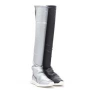 Pre-owned Svart skinn Rick Owens støvler