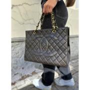 Pre-owned Svart skinn Chanel Tote