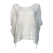 Pre-owned Hvitt stoff Emilio Pucci Top