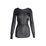 Pre-owned Svart stoff Balmain Top