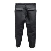 Pre-owned Svart bomull Jil Sander Bukser