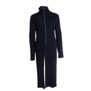 Pre-owned Blå ull Jil Sander jumpsuit