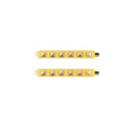 Stud Bobby Pins Sun Yellow