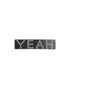 Yeah Hair Clip Small Charcoal