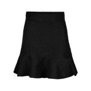 Alessia Linen Skirt - Black