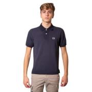 Polo Shirt, Kortermet, Quiltet Bomull, Tettsittende Stil