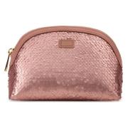 Sequin Make-Up Pouch Small Rose