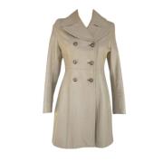 Pre-owned Beige Stoff Prada Coat