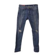 Pre-owned Blue Cotton Akne Studios Jeans