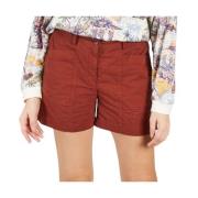 Bomull Gabardine Lomme Shorts