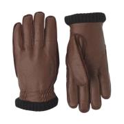 Deerskin Primaloft Rib Hanske, Brun