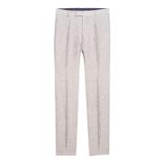 Beige Oscar Jacobson Denz Trousers Bukser & Jeans