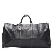 Pre-owned Svart skinn Louis Vuitton Keepall