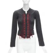 Pre-owned Grå ull Chloé Cardigan