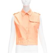 Pre-owned Oransje bomull Chanel vest