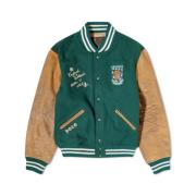 Foret Varsity Jakke med Heraldisk Grafikk