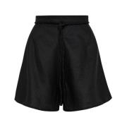 Felia Lin-shorts med Høy Midje