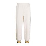 Stripet elastisk track pants