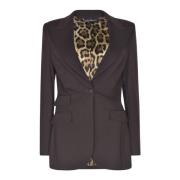 Ensfarget Knapp Blazer