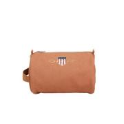 Beige Gant Archive Shield Wash Bag Tilbehør