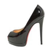 Pre-owned Svart skinn Christian Louboutin haeler