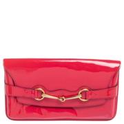 Pre-owned Rosa skinn Gucci Clutch