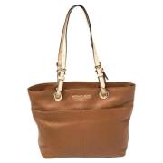 Pre-owned Brunt skinn Michael Kors Tote