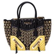 Pre-owned Svart skinn Miu Miu Tote