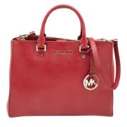 Pre-owned Rodt skinn Michael Kors Tote