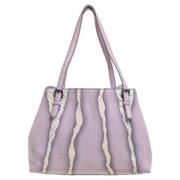 Pre-owned Lilla skinn Bottega Veneta Tote