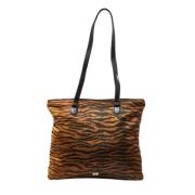 Pre-owned Brunt stoff Moschino Tote