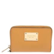 Pre-owned Beige skinn Michael Kors lommebok