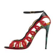 Pre-owned Rodt skinn Christian Louboutin haeler