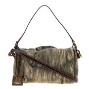 Pre-owned Beige Leather Dolce & Gabbana Crossbody Bag