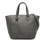 Pre-owned Gra skinn Gucci Tote