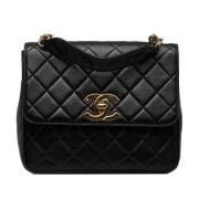 Pre-owned Svart skinn Chanel Flap Bag