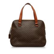 Pre-owned Brunt skinn Celine veske