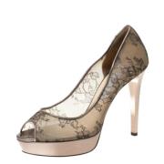 Pre-owned Metallic blonder Jimmy Choo haeler