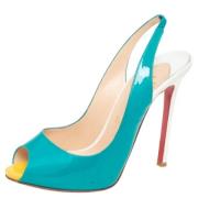 Pre-owned Flerfarget skinn Christian Louboutin Sandaler