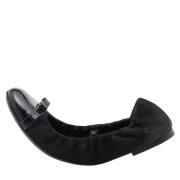 Pre-owned Svart skinn Louis Vuitton Flats