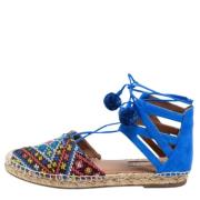 Pre-owned Bla Raffia Aquazzura Sandaler