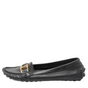 Pre-owned Svart skinn Louis Vuitton Flats