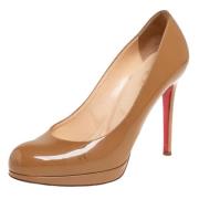 Pre-owned Brunt skinn Christian Louboutin haeler