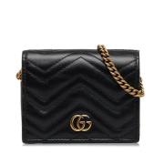 Pre-owned Svart skinn Gucci Marmont