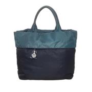 Pre-owned Blatt lerret Prada Tote